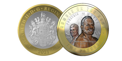 The Official WBC Rumble on the Rock 'Whyte Vs Povetkin' £2 Coin